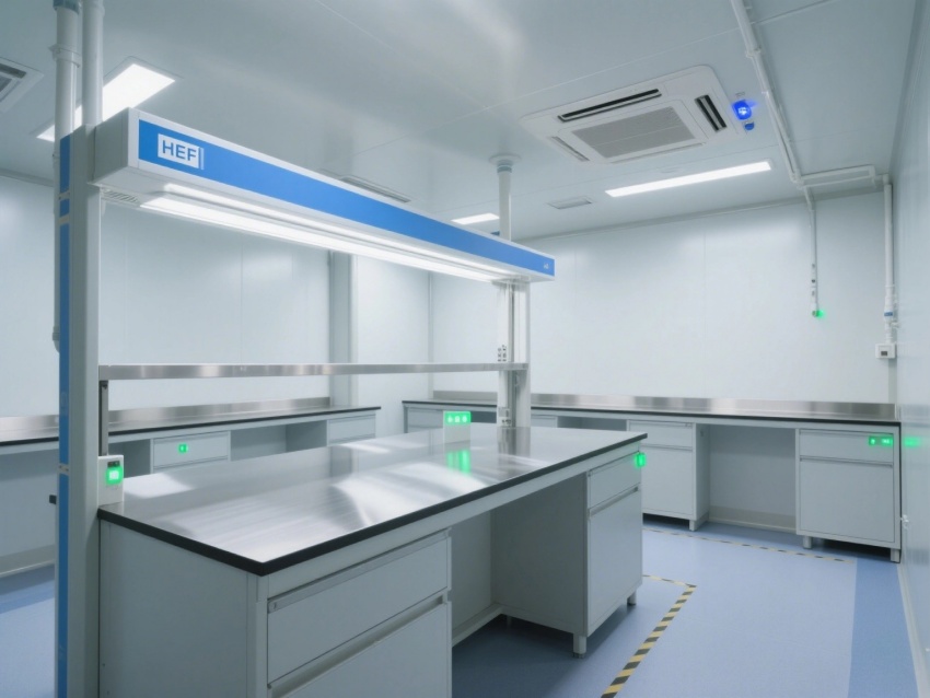 1000平安慶醫(yī)療實驗室設(shè)計效果分享